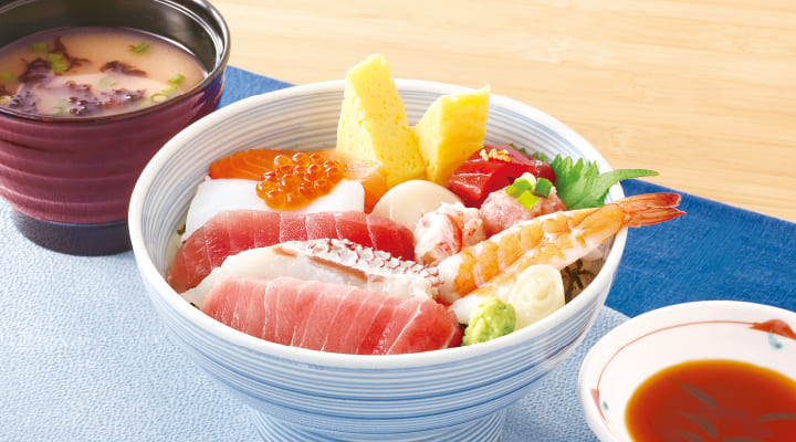 海鮮丼